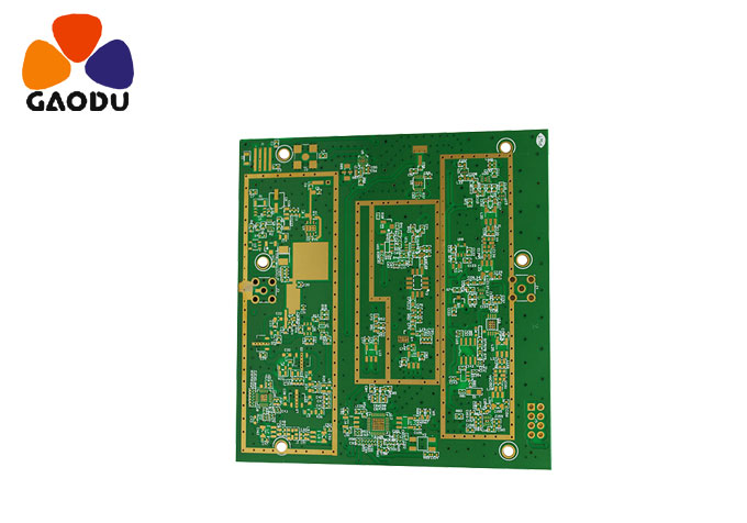 6層ROGERS+FR4混合介質(zhì)PCB電路板